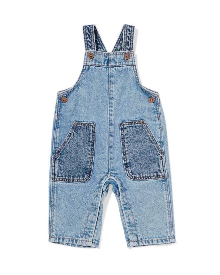 HEMA Babytuinbroek denim denim 30% korting ; vanaf 10.-, Kinderen en Baby's, Babykleding | Overige, Nieuw, Verzenden
