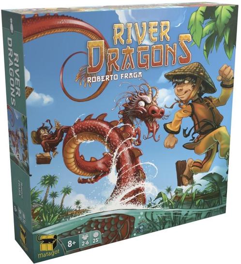 River Dragons | Matagot - Gezelschapsspellen, Hobby en Vrije tijd, Gezelschapsspellen | Bordspellen, Nieuw, Verzenden