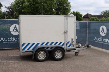Veiling: Gesloten aanhangwagen Hapert K2000 14 1999 met Hoge beschikbaar voor biedingen