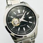 Seiko - Open Heart Black Dial - Zonder Minimumprijs -