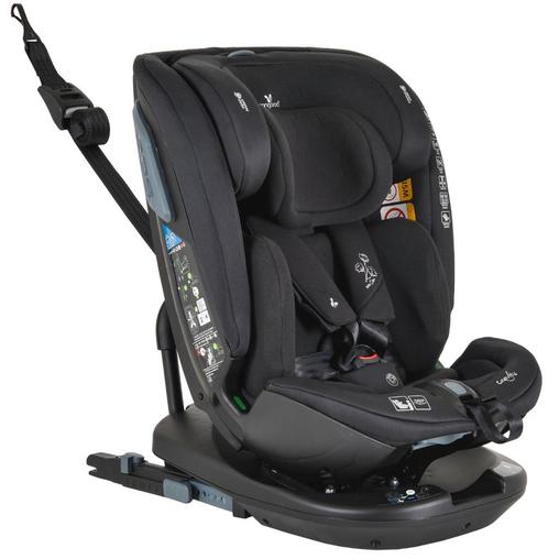 Cangaroo Gravity Black 40-150 cm i-Size Autostoel 111406, Kinderen en Baby's, Autostoeltjes, Nieuw, Isofix, 15 t/m 36 kg, Verzenden