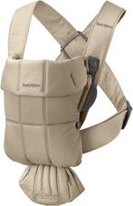 BabyBjörn Draagzak Mini Geweven Beige, Kinderen en Baby's, Babydragers en Draagdoeken, Verzenden, Nieuw