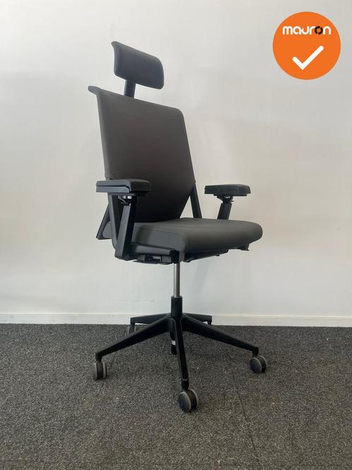 Haworth Comforto 59 - Antracietgrijs netweave en antracietgr, Zakelijke goederen, Kantoor en Winkelinrichting | Kantoormeubilair en Inrichting
