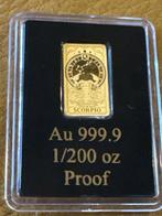 Salomonseilanden. 10 Dollars Sternzeichen Skorpion, 1/200 Oz