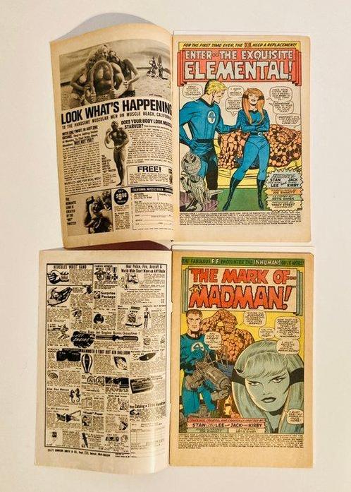 Fantastic Four #81 #82 #83 #84 - Crystal joins the Fantastic, Boeken, Strips | Comics