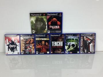 Veiling - PlayStation 2 Games (8 stuks) beschikbaar voor biedingen