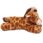 Superzachte Eco Knuffel met geborduurde oogjes - Giraf ligge, Kinderen en Baby's, Speelgoed | Knuffels en Pluche, Nieuw, Ophalen of Verzenden