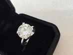 Ring - 18 karaat Witgoud Diamant (Natuurlijk), Sieraden, Tassen en Uiterlijk, Ringen, Nieuw