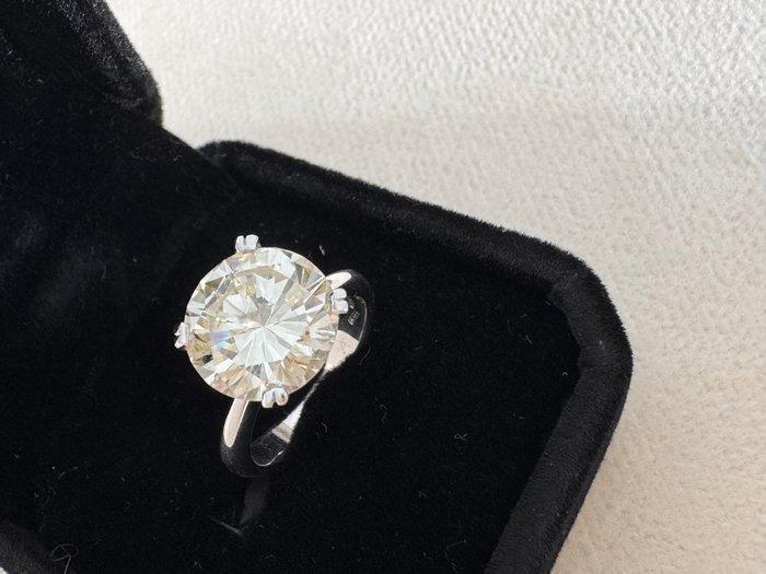 Ring - 18 karaat Witgoud Diamant (Natuurlijk), Sieraden, Tassen en Uiterlijk, Ringen