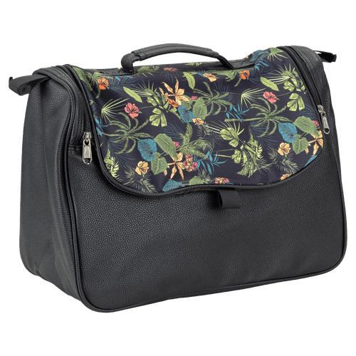 Rollatortas skai leer met bloemenprint en ritssluiting, Diversen, Rollators, Ophalen of Verzenden