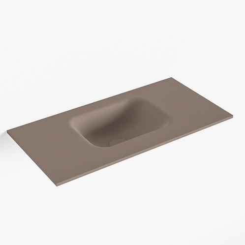 MONDIAZ LEX Smoke solid surface inleg wastafel voor, Doe-het-zelf en Verbouw, Sanitair, Overige typen, Nieuw, Ophalen of Verzenden