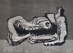 Henry Moore (1898-1986) - Nu allongé, Antiek en Kunst