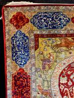 Hereke zijde Turkije - Vloerkleed - 108 cm - 69 cm - Zingt, Huis en Inrichting, Stoffering | Tapijten en Kleden, Nieuw