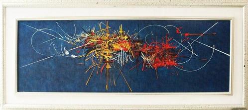 George Mathieu (1923-2012) - Composizione signica, Antiek en Kunst, Antiek | Overige Antiek