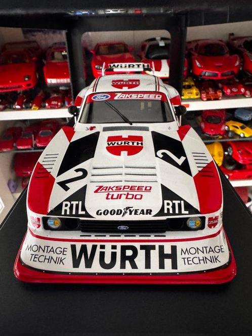 Werk83 1:18 - Modelauto - Ford Capri Turbo Gruppe 5 - #2, Hobby en Vrije tijd, Modelauto's | 1:5 tot 1:12