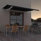 vidaXL Luifel automatisch met LED en windsensor 500x300 cm, Verzenden, Nieuw