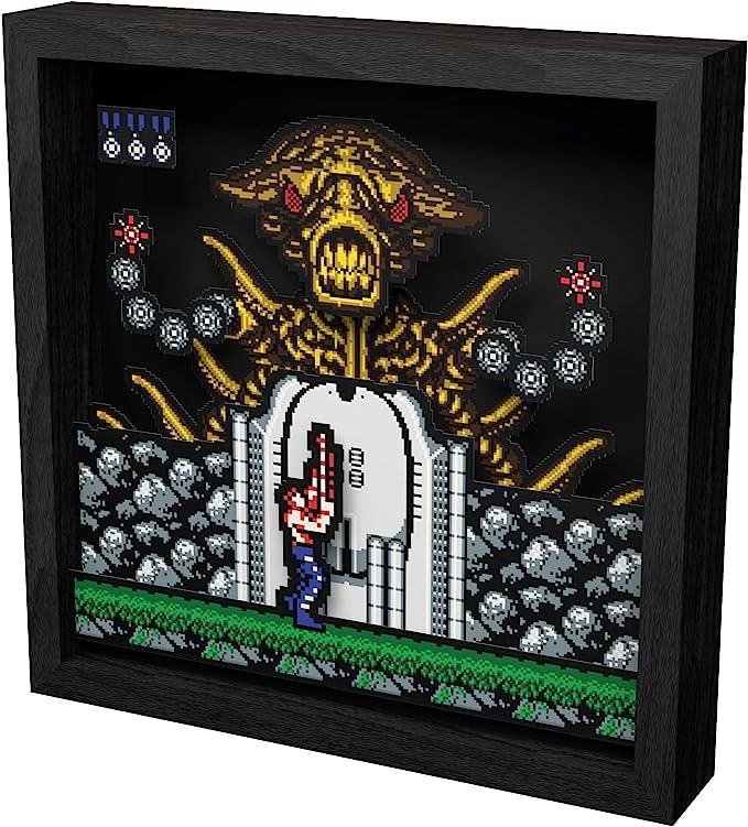 Pixel Frames - Contra Dragon Alien Boss, Spelcomputers en Games, Spelcomputers | Overige Accessoires, Verzenden