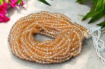 Waist Beads / Afrikaanse Heupketting - Osawe - crystal Goud beschikbaar voor biedingen