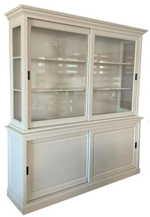 Buffetkast parelwit Arnhem 200cm, Huis en Inrichting, Kasten | Buffetkasten, Ophalen of Verzenden
