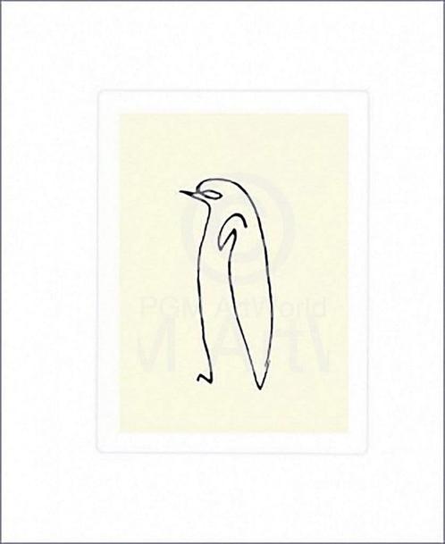 Kunstdruk Pablo Picasso - Le pingouin 50x60cm, Huis en Inrichting, Woonaccessoires | Schilderijen, Tekeningen en Foto's, Nieuw