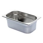 GGM Gastro | RVS GN bak 1/4 - Hoogte: 100mm | GBY14100, Verzenden