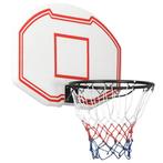 vidaXL Basketbalbord 90x60x2 cm polyetheen wit, Sport en Fitness, Basketbal, Verzenden, Nieuw