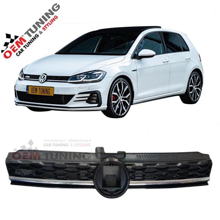 VW GOLF 7.5 GTD Grille | 2017-2020 |, Auto-onderdelen, Carrosserie en Plaatwerk, Volkswagen, Voor, Bumper, Ophalen of Verzenden