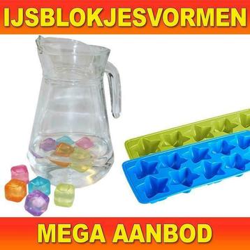 IJsblokjesvorm - vormen om ijsblokjes & ijsklontjes te maken