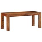 Bankje 110cm Acacia - Stijlvol Retourdeal Interieur, Huis en Inrichting, Banken | Bankstellen, Minder dan 75 cm, Ophalen of Verzenden