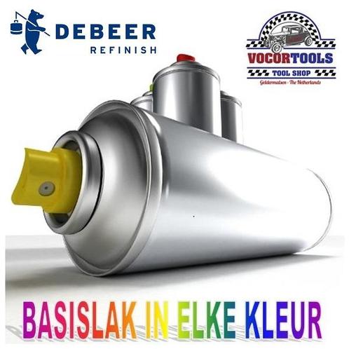 Basislak op kleur Spuitbus 400ml - De Beer Refinish, Auto diversen, Autogereedschap, Nieuw, Verzenden