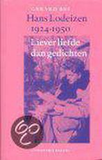 Hans Lodeizen 1924-1950 9789050185585 G. Bes, Verzenden, Zo goed als nieuw, G. Bes