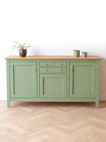 Groen dressoir | lichtgroen | kast | eiken | Vavivo beschikbaar voor biedingen