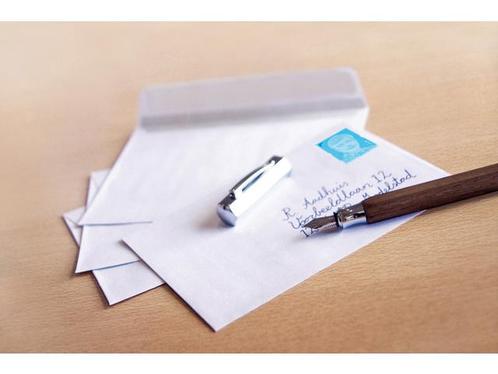 Envelop Raadhuis 114x162 C6 dienst plakstrip wit 80gr 25st, Zakelijke goederen, Kantoor en Winkelinrichting | Kantoorartikelen