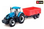 Bburago tractor New   Holland T7.315 met   kiepwagen, Ophalen of Verzenden, Nieuw