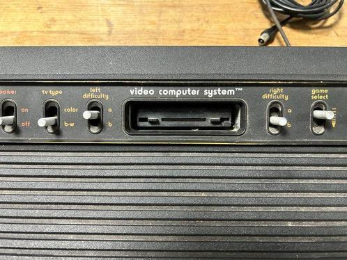 Atari - 2600 VCS - Videogameconsole + games, Spelcomputers en Games, Spelcomputers | Overige Accessoires