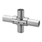 Buiskoppeling Kruisstuk één Vlak Eco Ø 27 mm Aluminium, Verzenden, Nieuw