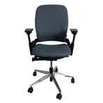 Refurbished Steelcase Leap V2, zo goed als nieuw, Huis en Inrichting, Bureaustoelen, Verzenden, Zo goed als nieuw, Grijs, Bureaustoel