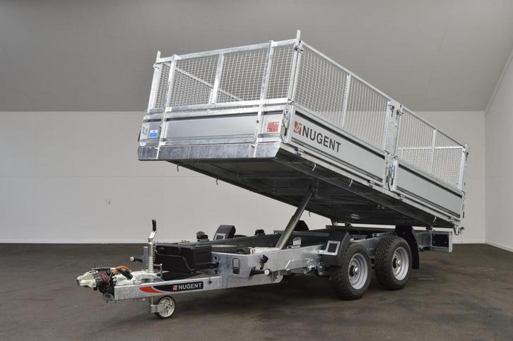 Nugent Kipper T3718H-MS Loofrekken Kipper, Auto diversen, Aanhangers en Bagagewagens, Nieuw, Ophalen of Verzenden