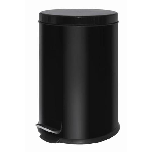 RVS Pedaalemmer Zwart | 20 Liter, Zakelijke goederen, Horeca | Keukenapparatuur, Verzenden