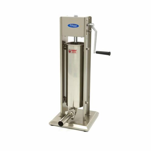 Worstenvuller - 7 L - Verticaal - incl. 4 Vulbuizen, Zakelijke goederen, Horeca | Keukenapparatuur, Nieuw in verpakking, Bakkerij en Slagerij