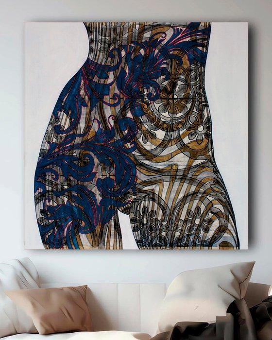 Aleix Albareda - Corpum VI -XL, Antiek en Kunst, Kunst | Schilderijen | Modern