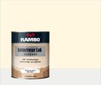 Rambo Interieur-/Vloer Lak Transparant Zijdeglans - Cremewit, Nieuw, Verzenden