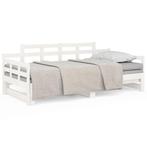 Witte Slaapbank 2x90x190 cm | OP=OP | 35% Korting!, 90 cm, Wit, Nieuw, Tweepersoons