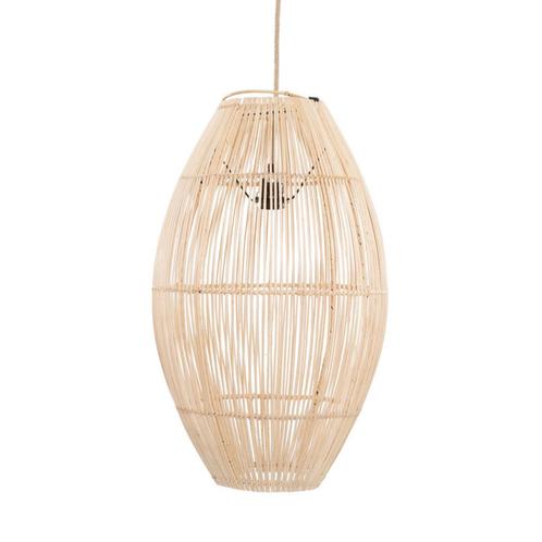 De Zuri Hanglamp - Naturel - L, Huis en Inrichting, Lampen | Overige, Nieuw, Verzenden