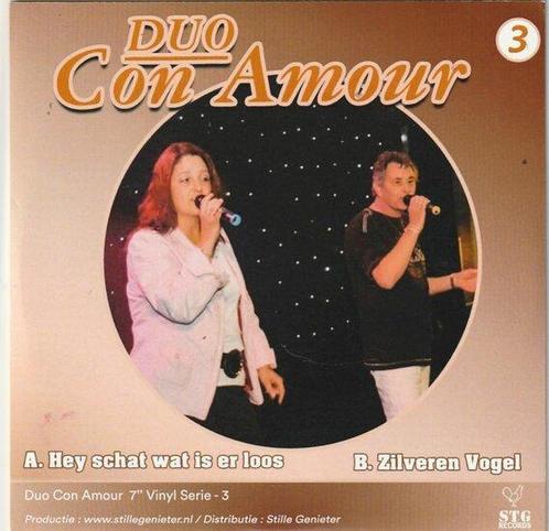Duo Con Amour - Hey schat was is er loos + Zilveren Vogel..., Cd's en Dvd's, Vinyl | Nederlandstalig, Verzenden