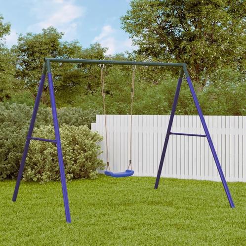 vidaXL Schommelframe voor buiten met 2 ophanghaken staal, Kinderen en Baby's, Speelgoed | Buiten | Speeltoestellen, Nieuw, Verzenden