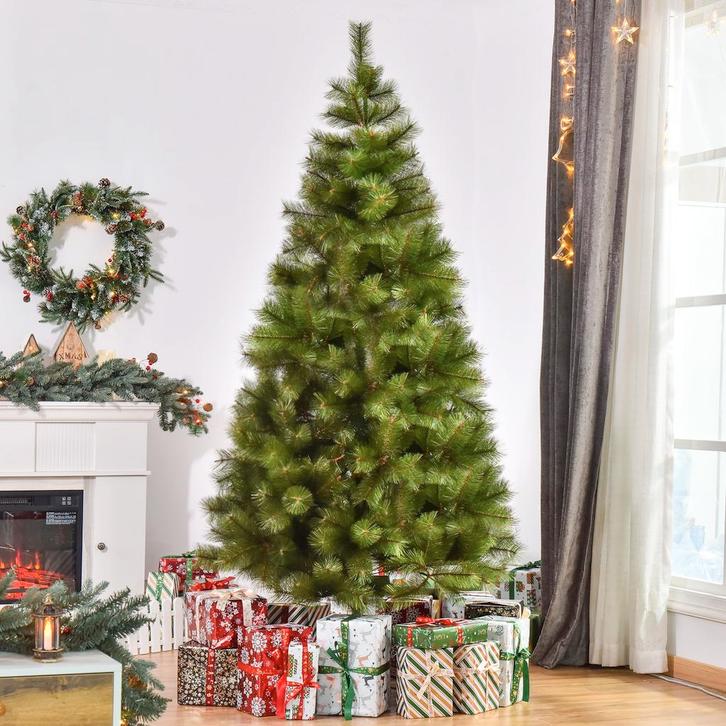 Kerstboom -  - Spar - Dichte takken - Groen, Diversen, Kerst, Nieuw, Ophalen of Verzenden