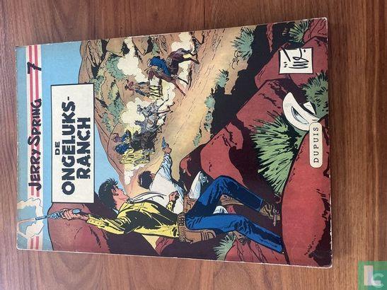 Jerry Spring - De ongeluksranch - 1959, Boeken, Stripboeken, Gelezen, Eén stripboek, Verzenden