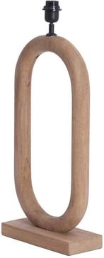 2dekans | Light & Living tafellamp Paceco bruin – 30x12x59, Huis en Inrichting, Lampen | Tafellampen, Ophalen of Verzenden, Zo goed als nieuw