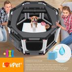 LOVPET® Puppyren - Hondenren - 72x72x43cm - Antraciet, Verzenden, Nieuw
